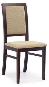Židle Sylwek 1 tmavý ořech / Torent Beige Halmar