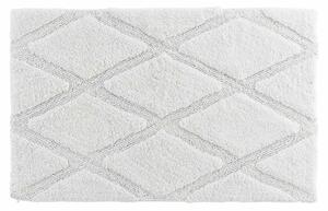 Bílá koupelnová předložka 50x80 cm Thais – douceur d'intérieur