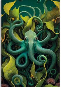 Obraz surrealistická chobotnice