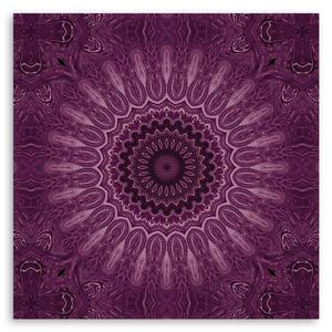 Obraz na plátně Mandala fialová - Andrea Haase Rozměry: 30 x 30 cm