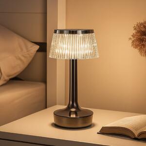 Stolní lampa Easy, 1x transparentní stínítko, b