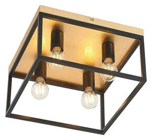 Lindby - Miravi 4 Stropní Lampa Gold/Black