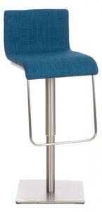 Barová židle Limonlátkový potah, modrá
