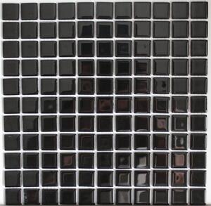 Mozaika Černá sklo 29,7x29,7