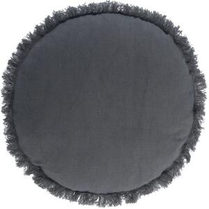 Tmavě šedý povlak na polštář Kave Home Clarice 45 cm
