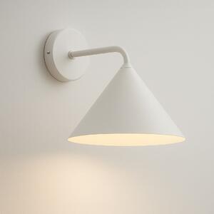 Nástěnné svítidlo Capital, 1x bílé kovové stínítko, (fi 21cm), w