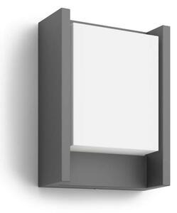 Philips Arbour UltraEfficient venkovní nástěnné LED svítidlo 3,8W 800lm 3000K IP44, antracit