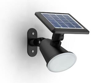 Philips Jivix solární venkovní nástěnné LED svítidlo 1,4W 150lm 2700K IP44, černé