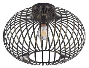 Lindby - Rosalea Stropní Lampa Black/Brass