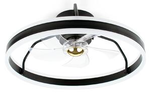 Noaton 16050B (2024) Atria, černá, stropní ventilátor se světlem (Použitý, Záruka 21 měsíců)