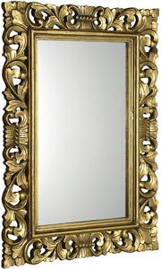 Sapho SCULE zrcadlo ve vyřezávaném rámu, 80x120cm, zlatá