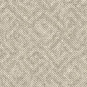 Geometrická vliesová tapeta na zeď, béžová, bronzová, pruhy, SY27522, Serenity, Decoprint