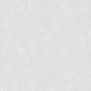 Geometrická vliesová tapeta na zeď, bílá, šedá, pruhy, SY27520, Serenity, Decoprint