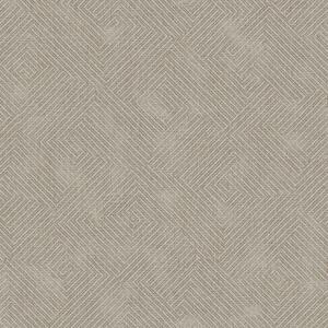Geometrická vliesová tapeta na zeď, šedá, zlatá, pruhy, SY27523, Serenity, Decoprint