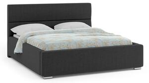 Čalouněná postel NEVADA 160x200 cm Černá