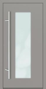 Hliníkové vchodové dveře FM Turen Premium P90 M08 šedá RAL9007