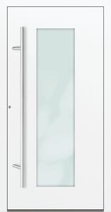Hliníkové vchodové dveře FM Turen Premium P90 M08 bílá RAL9016