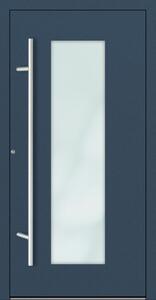 Hliníkové vchodové dveře FM Turen Premium P90 M08 modrá RAL5011