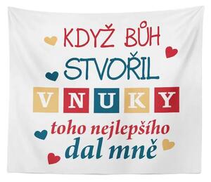 Sablio Deka Když Bůh stvořil vnuky: 150x120 cm
