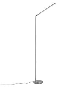 Lindby - Jabbo LED Stojací Lampa Nickel