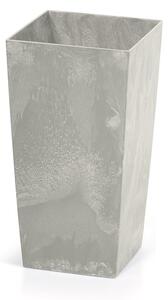 Prosperplast Květináč URBI SQUARE BETON EFFECT šedý 12,6 cm