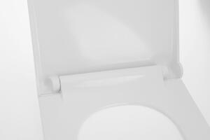 Sapho, AVVA Slim WC sedátko s pomalým zavíráním, bílá/chrom, 100787