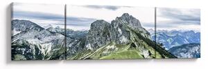 Obraz - Vrcholy hor (170x50 cm)