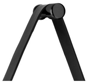 Nástěnné zrcadlo s rámem v černé barvě PT LIVING Balanced, ø 47 cm
