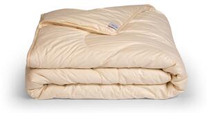 Prodloužená extra teplá vlněná přikrývka Besky Premium — luxusní vlněná deka z nejlepší ovčí vlny z Beskyd