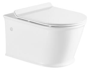 Sapho, GALIA závěsná WC mísa, Rimless, 37x54,5 cm, bílá, PC081