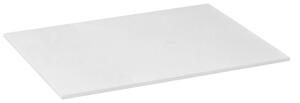 Sapho, SKARA Rockstone deska 71,2x12x46cm, bílá mat, CG025-0101
