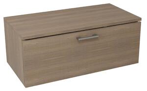 Sapho, MAKALA skříňka s vrchní deskou 89,5x35x45,2 cm, ořech bruno, ML098