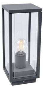 Lucande - Annalea Venkovní Zahradní Lampa H35 Dark Grey/Clear