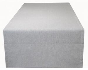 Běhoun na stůl šedý Made in Italy Šedá 50x150 cm