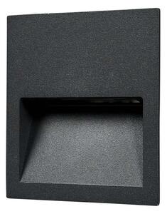 Lucande - Loya Square Venkovní Vestavná Bodová IP54 Dark Grey