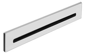 Polysan CUT přepadová štěrbina 170x24mm a click-clack zátka, chrom PC1089