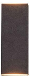 Lucande - Corda LED Venkovní Nástěnné Svítidlo Dark Grey