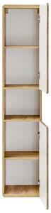 CMD COMAD - Koupelnová skříňka vysoká Aruba Craft - přírodní - 35x170x32 cm