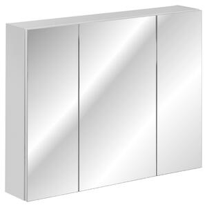 CMD Koupelnová skříňka se zrcadlem Havana White - 100 cm - bílá