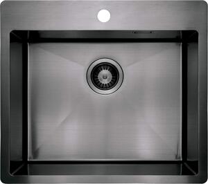 Deante Steel sink, 1-bowl