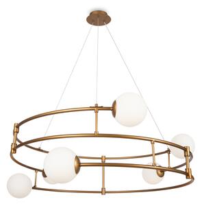 Maytoni Balance G9 závěsné svítidlo Zlatá6xG9