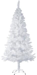 Tectake 402821 umělý vánoční stromek - 180 cm,533 konečky bílé