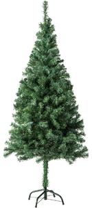 Tectake 402817 umělý vánoční stromek - 150 cm,310 konečky zelené