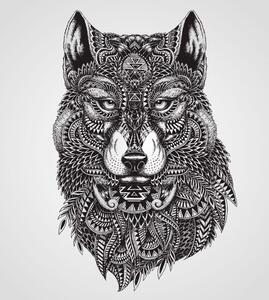 Tapeta samotářský vlk