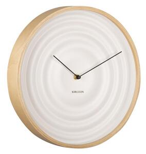 KARLSSON Nástěnné hodiny Scandi Ribble 31 × 4,5 cm