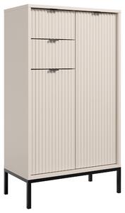 VYSOKÁ KOMODA, kašmírová, 60/106/32 cm MID.YOU - Koupelnové série, Online Only