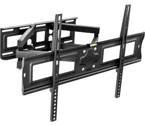 Tectake Držák TV sklopný a otočný 32"-100'' do 120kg - černá