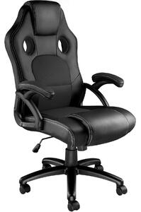 Tectake 403470 kancelářská židle tyson - černá
