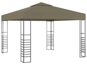 Zahradní altán 3 x 3 m taupe 180 g/m² 312228