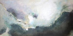 OLEJOMALBA, abstraktní, 150/70 cm Monee - Olejomalby